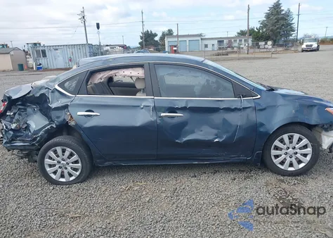 2014 Nissan Sentra S/Sv/Sr/Sl from USA, damaged, VIN 3N1AB7AP6EL630864